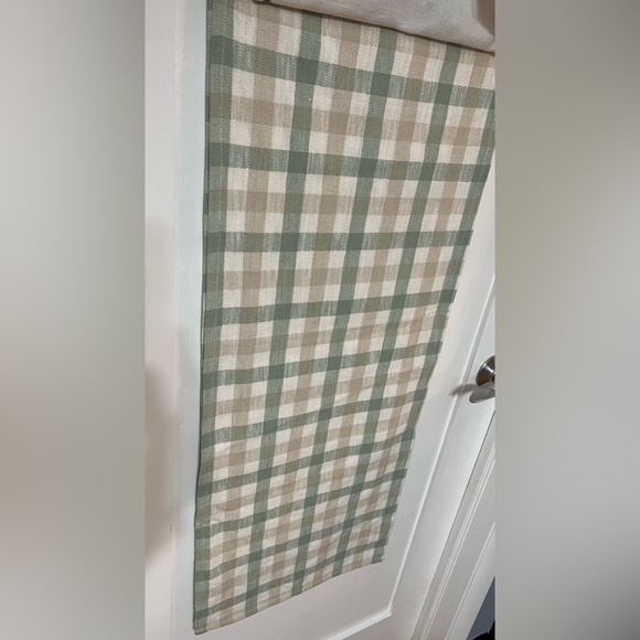 NWT Table Runner Set Fall Farmhouse Collection 2 Harvest Plaid Pumpkins Gourds - Picture 5 of 8